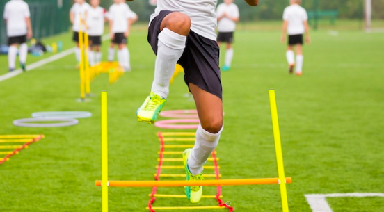 Box Jumps for Youth Football Explosiveness