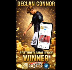 🏆 Declan Connor Wins Adidas Predators + 1,000 TekkCoins!