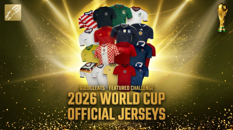 2026 WORLD CUP OFFICIAL JERSEYS – GOLDCLEATS FEATURED CHALLENGE
