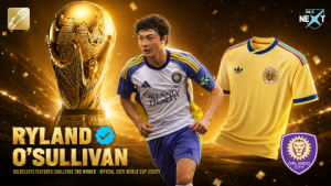 🏆 Ryland O’Sullivan: 2nd Winner of the Official World Cup 2026 Jersey Giveaway ⚽